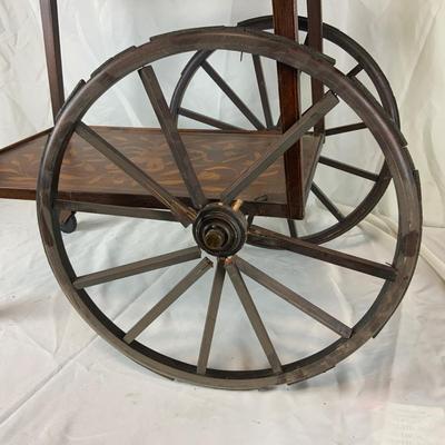 Lot 222 | Inlaid Tea Cart