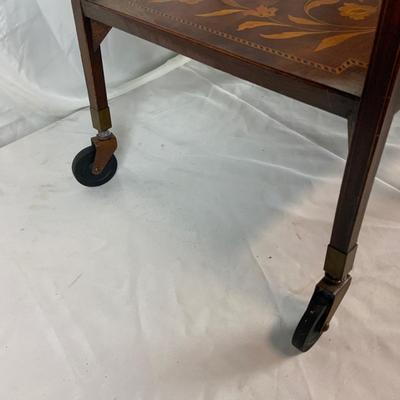 Lot 222 | Inlaid Tea Cart