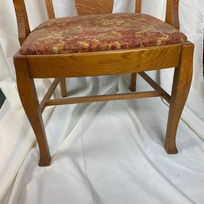 Lot 227 | Tiger Oak Arm Chair