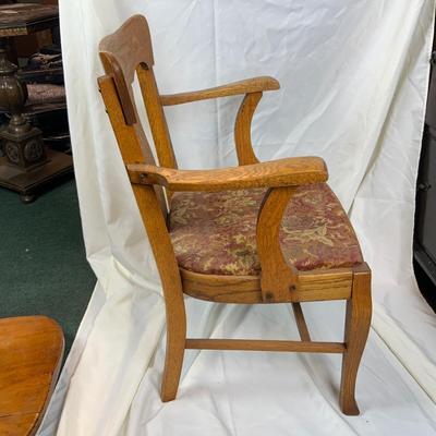 Lot 227 | Tiger Oak Arm Chair