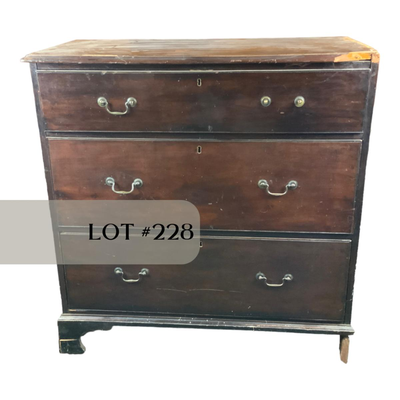 Lot 228 | 3 Drawer DEEP Chest