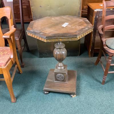 Lot 230 | Octagon Pedestal Table