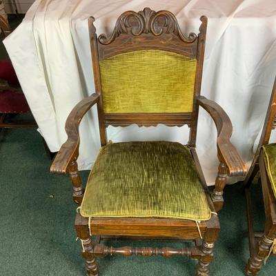 Lot 234 | SIX Tudor Dining Chairs