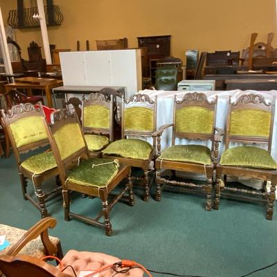 Lot 234 | SIX Tudor Dining Chairs