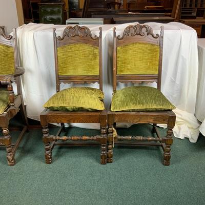 Lot 234 | SIX Tudor Dining Chairs