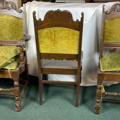 Lot 234 | SIX Tudor Dining Chairs