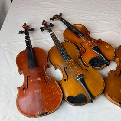 Lot 235 | Six Wall-Hanger Violins with Cases