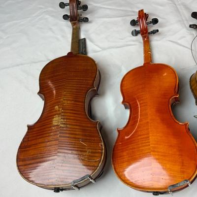 Lot 236 | Five Wall-Hanger Violins with Cases
