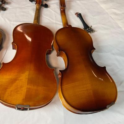 Lot 236 | Five Wall-Hanger Violins with Cases