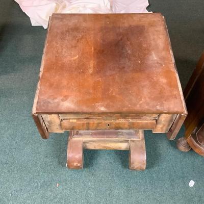 Lot 240 | Walnut Empire 2-Drawer Stand