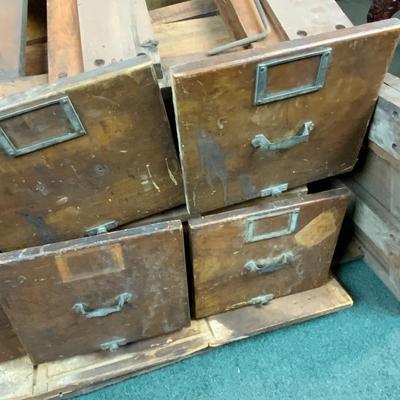 Lot 243 | Industrial Salvage | 6 Drawers and Parts