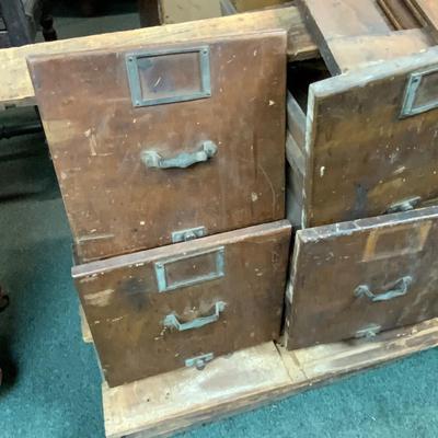 Lot 243 | Industrial Salvage | 6 Drawers and Parts