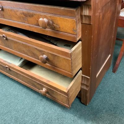 Lot 244 | 1800s Marble Top Chest