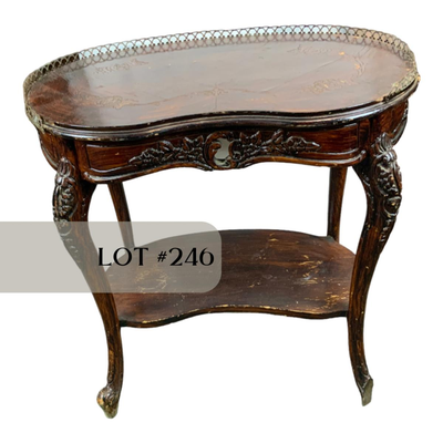 Lot 246 | PAIR of Inlaid Tables