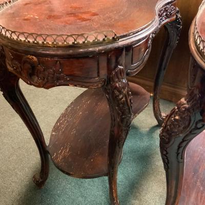 Lot 246 | PAIR of Inlaid Tables