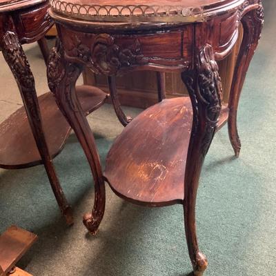 Lot 246 | PAIR of Inlaid Tables