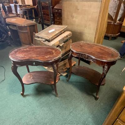 Lot 246 | PAIR of Inlaid Tables