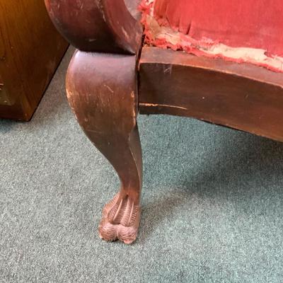 Lot 247 | Carved Art Nouveau Bench