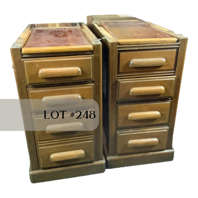 Lot 248 | Disassembled Oak Desk