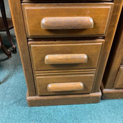Lot 248 | Disassembled Oak Desk