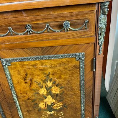 Lot 249 | Two-Piece Red-Lined Bookcase