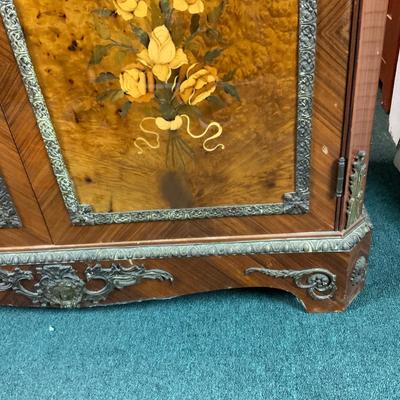 Lot 249 | Two-Piece Red-Lined Bookcase