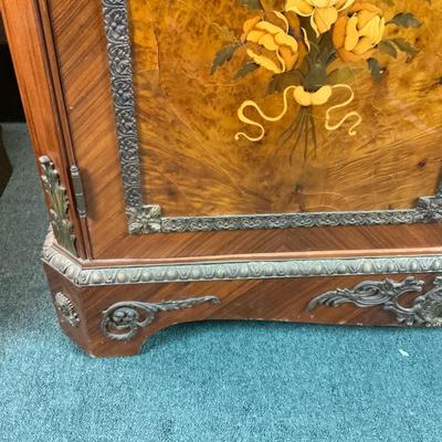 Lot 249 | Two-Piece Red-Lined Bookcase