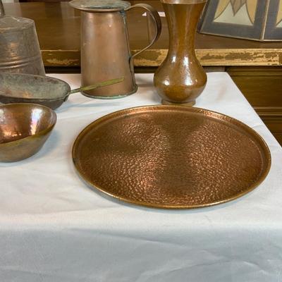 Lot 251 | Miscellaneous Hammered Copper