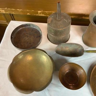 Lot 251 | Miscellaneous Hammered Copper