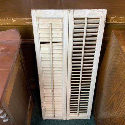 Lot 252 | Pair of Plantation Shutters
