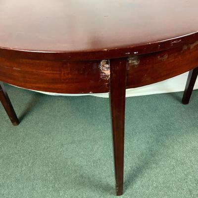 Lot 260 | Mahogany Half-Table