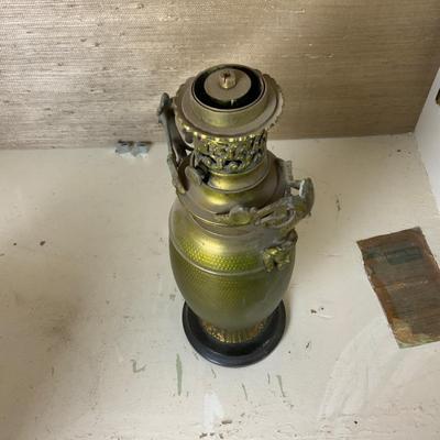 Lot 264 | Brass and Marble Lamp Base
