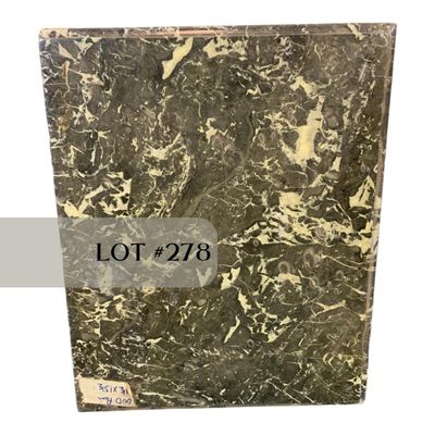 Lot 278 | Small Black and Cream Marble