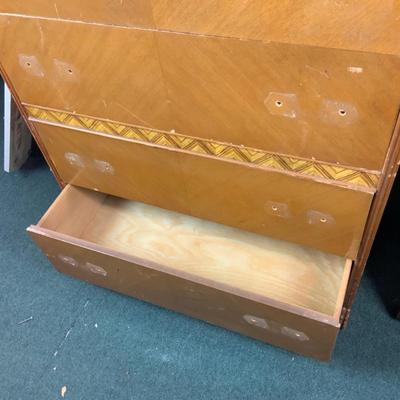 Lot 282 | Art Deco Tall Waterfall Chest of Drawers