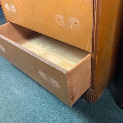 Lot 282 | Art Deco Tall Waterfall Chest of Drawers