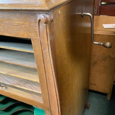 Lot 284 | Oak Victor Victoria Store Display