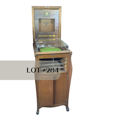 Lot 284 | Oak Victor Victoria Store Display