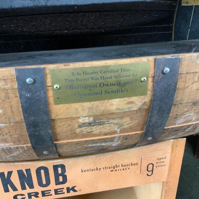 Lot 285 | Knob Creek Barrel Store Display