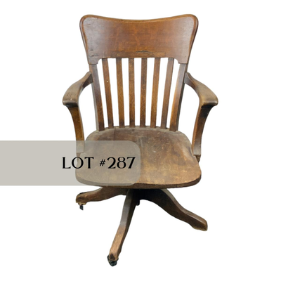 Lot 287 | Oak Office Chair