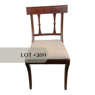 Lot 289 | Single Accent Chair