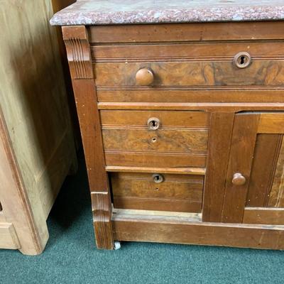 Lot 293 | Marble Top Commode