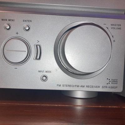 Sony 5.1 Channel AV Receiver- STR-K660P And  Sony DVP-NS41P Progressive Scan Component Digital Video CD/DVD Player