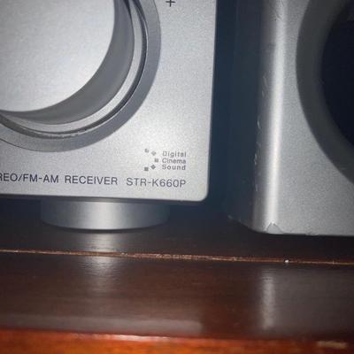 Sony 5.1 Channel AV Receiver- STR-K660P And  Sony DVP-NS41P Progressive Scan Component Digital Video CD/DVD Player