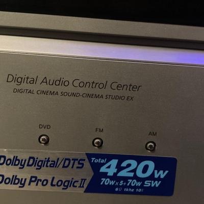 Sony 5.1 Channel AV Receiver- STR-K660P And  Sony DVP-NS41P Progressive Scan Component Digital Video CD/DVD Player