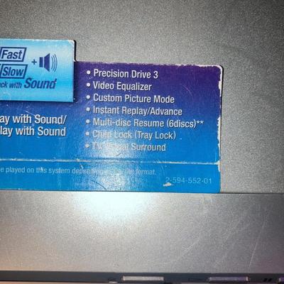 Sony 5.1 Channel AV Receiver- STR-K660P And  Sony DVP-NS41P Progressive Scan Component Digital Video CD/DVD Player