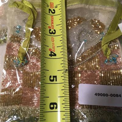 Beaded gift bags