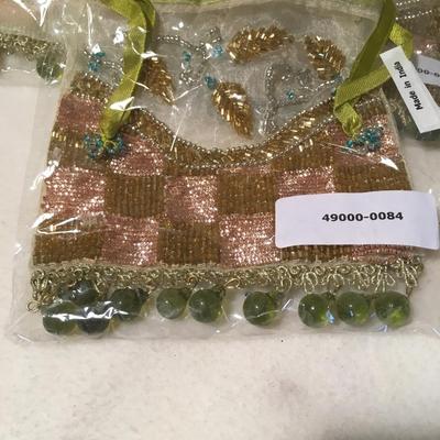 Beaded gift bags