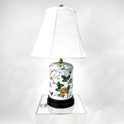 1521 Floral Porcelain Table Lamp