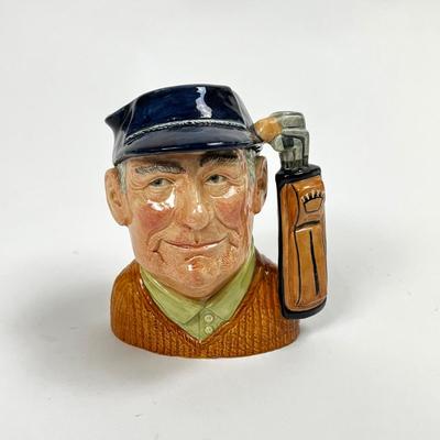 1527 Vintage Royal Doulton Large Golfer Toby Mug D6627