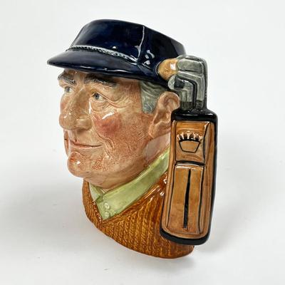 1527 Vintage Royal Doulton Large Golfer Toby Mug D6627